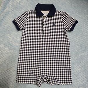 Ralph Lauren Baby Boy Gingham Shortall